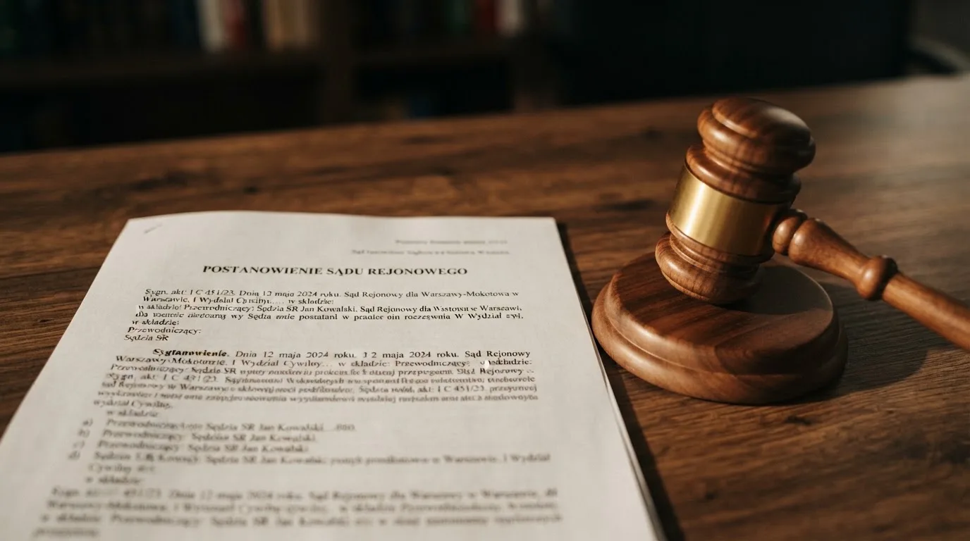 zbliżenie na wydrukowany paragraf ustawy o grach hazardowych leżący obok młotka sędziowskiego